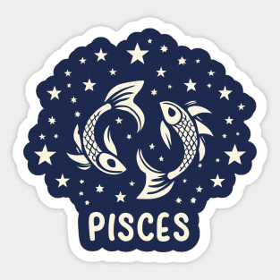 Zodiac sign - Pisces Sticker